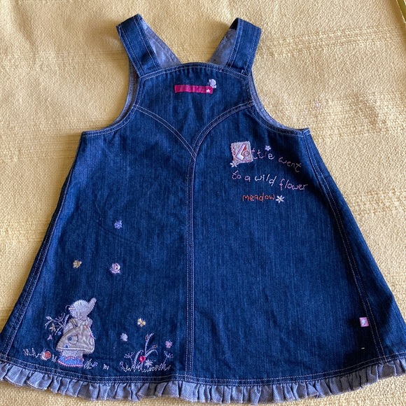Humphreys corner little girls (ages 1-4) protective apron dress - Picture 1 of 9